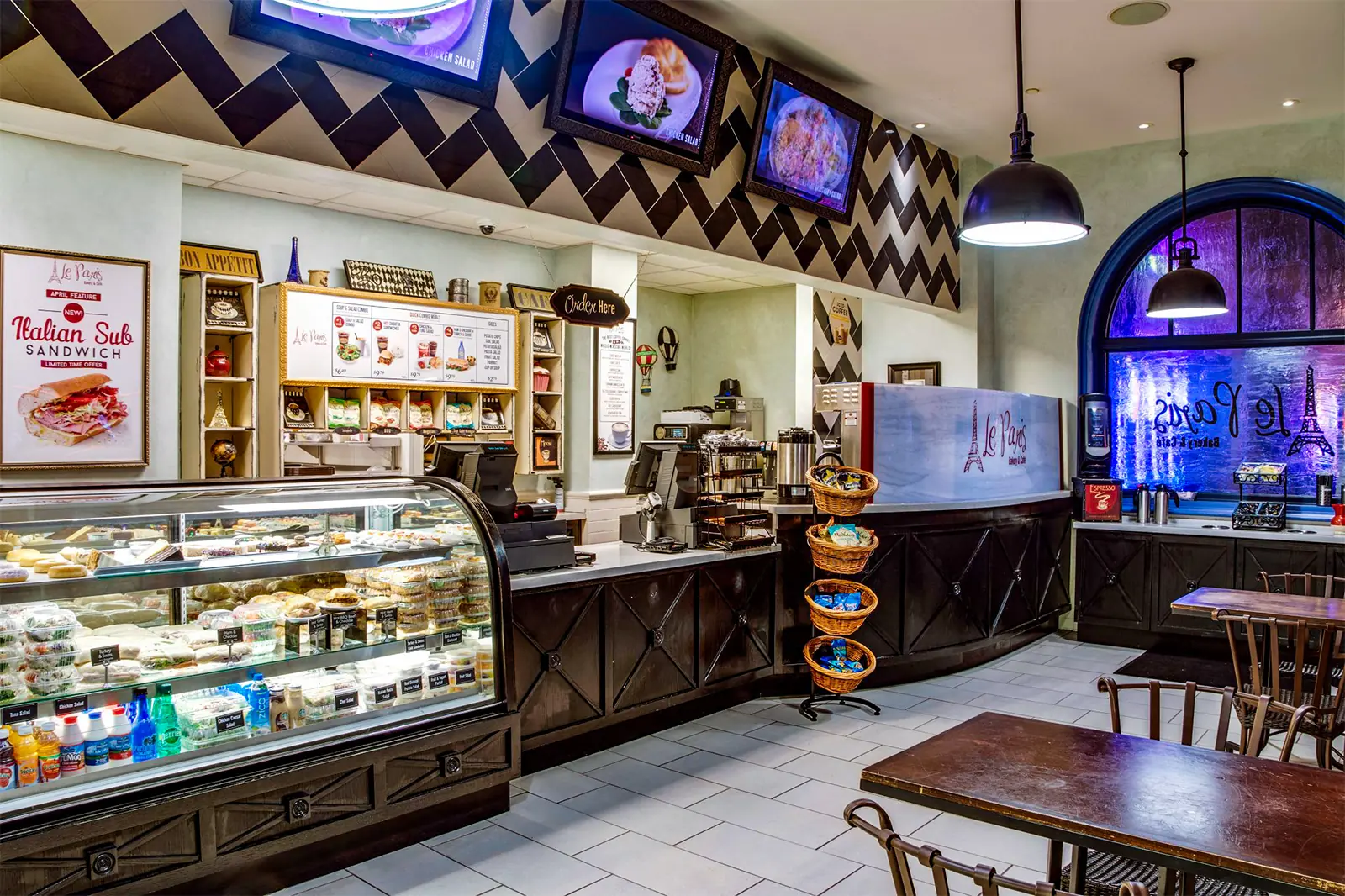 A look at the inside of Le Paris Bakery in WinStar World Casino and Resort.