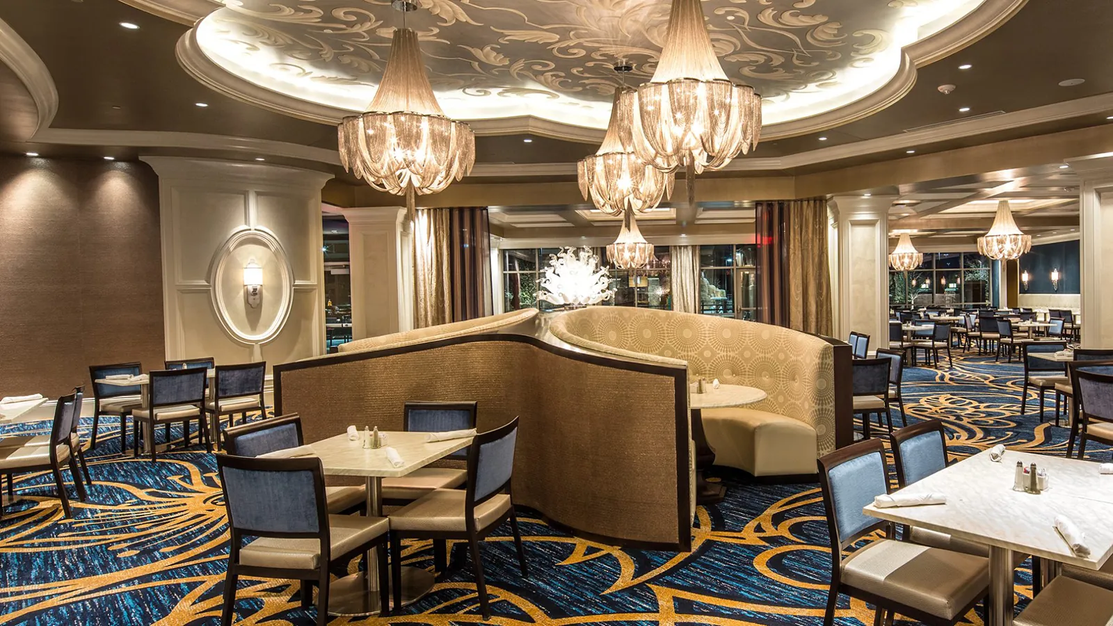 The interior of Terrace View Cafe at WinStar World Casino and Reort.