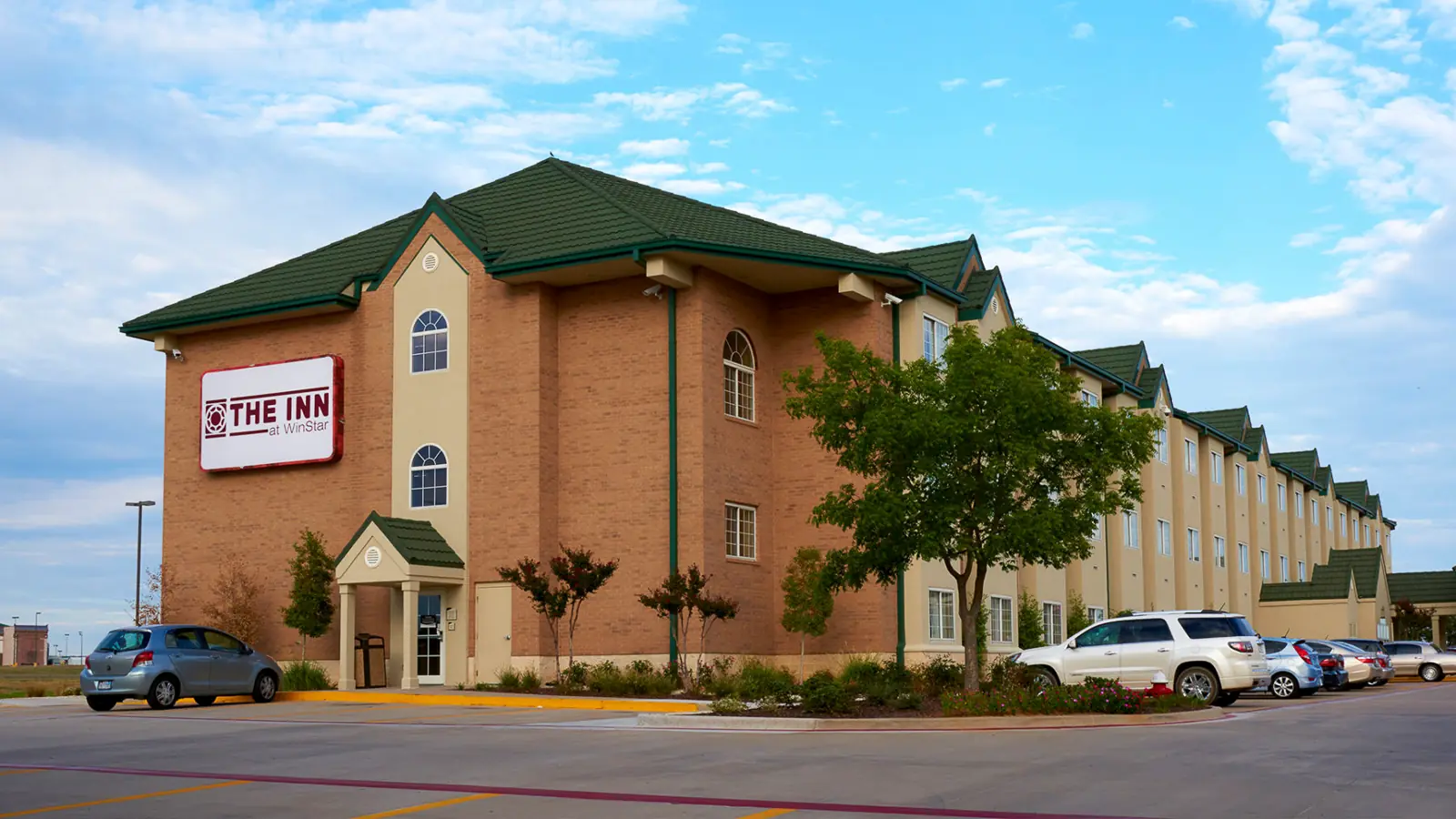 Outside look at The Inn at WinStar.